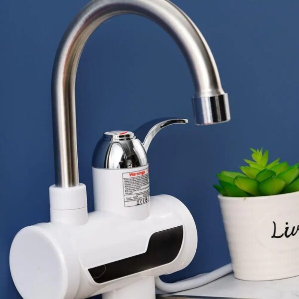 Electric Kitchen Water Heater Tap – Instant Hot Water Faucet | Fast Heating Tankless Faucet - Image 4