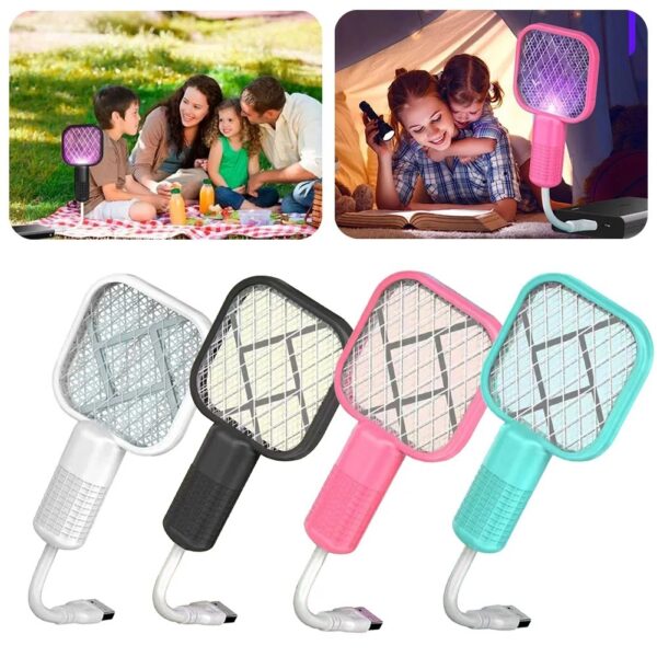 2PCS Portable USB Mosquito Killer Lamp – Silent, Energy-Saving Insect Trap for Home, Office & Outdoor. - Image 5
