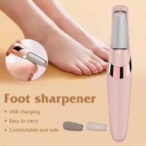 Electric Foot File Grinder – Pedicure Tool for Dead Skin & Callus Removal, Rechargeable Foot Care Machine for Smooth & Soft Feet (Random Colour)
